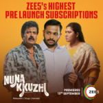 ZEE5 കേരളയുടെ ഏറ്റവും ഉയർന്ന പ്രീ-സബ്‌സ്‌ക്രിപ്‌ഷൻ സ്വന്തമാക്കി ‘നുണക്കുഴി’ ! സ്ട്രീമിംഗ് സെപ്റ്റംബർ 13 മുതൽ