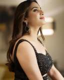 aditi-ravi-in-black-party-wear-dress-photos-003