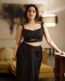 aditi-ravi-in-black-party-wear-dress-photos