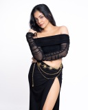 ahaana-krishna-in-black-Twisted-Drape-A-line-Skirt-fashion-glamour-outfit-photos-005