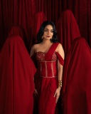 ahana-krishnakumar-in-blood-red-colour-dress-photos