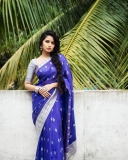 anupama-parameswaran-in-the-blue-saree-photos-005