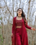 anusree-photoshoot-in-burgundy-red-shade-dress.webp-002