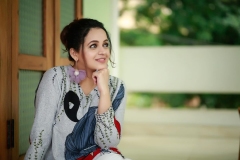 bhavana-photoshoot-in-brown-colour-dress