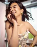 catherine-tresa-in-flower-sequin-corset-drape-dress-photos-001