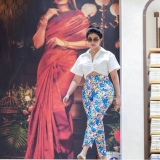 honey-rose-latest-photos-in-printed-pants-with-white-shirt