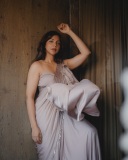 madonna-sebastian-in-light-coffee-colour-saree-photos-003