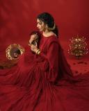 malavika-c-menon-in-maroon-anarkali-churidar-photos