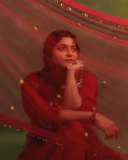 manjima-mohan-in-blood-red-party-wear-churidar-ideas-photos-001