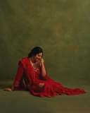 manjima-mohan-in-blood-red-party-wear-churidar-ideas-photos-008