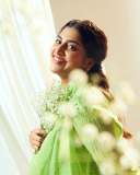 manjima-mohan-in-green-dress-latest-style-ideas-photos