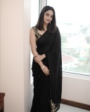 namitha-pramod-in-black-saree-with-sleeveless-heavy-work-blouse-photos-010