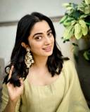 namitha-pramod-in-pista-green-churidar-and-ornaments-ideas-photos