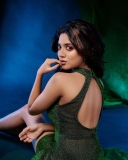 nandana-varma-wearing-green-gown-style-outfit-photos-002