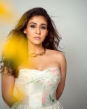 nayanthara-in-white-off-shoulder-frock-dress-photos-003