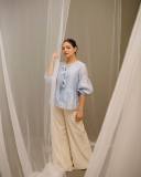 nikhila-vimal-in-off-white-palazzo-pants-with-light-sky-blue-top-dress-photos-002