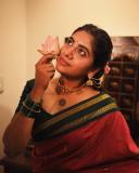 nimisha-sajayan-in-kumkum-red-pattu-saree-photos-001