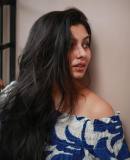 niranjana-anoop-in-off-shoulder-floral-print-short-dress-photos-003