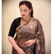 Nithya Menon saree hd images-1