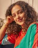 nithya-menen-in-multi-color-co-ord-set-dress-photos-002