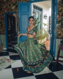 priya-varrier-in-green-wide-neck-lehenga-dress-photos12