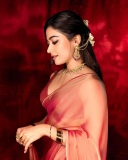 rashmika-mandanna-in-red-net-saree-look-photos-002