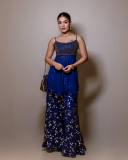 saniya-iyappan-in-dark-blue-dress-with-plazo-bottom-design-photos-004