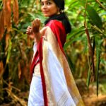 rajisha vijayan in kerala saree photos-001