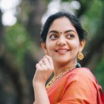 ahaana krishna in saree9078