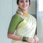 gayathri suresh new onam saree photos-002