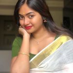 actress shaalin zoya latest onam kerala saree photos-001