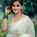 remya nambeesan new onam saree photos -001