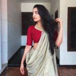 ahana krishnakumar new saree photos 012