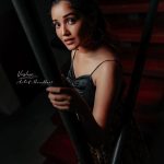 anikha surendran new photoshoot in black dress-001