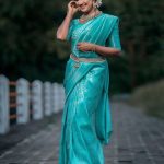 mareena michael kurisingal photos in saree photos-003