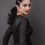 namitha pramod new photos in black dress-002