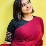 remya nambeesan new saree photo-001