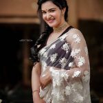 honey rose new saree look photos