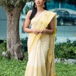 nyla usha latest photos in kerala onam saree