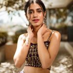 priya varrier latest photoshoot in bustier and pants by poornimans