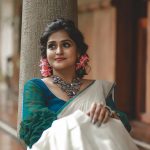 remya nambeesan latest onam photoshoot in Kerala saree 001