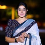 shamna kasim viral photos in red saree 010