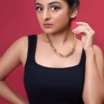 esther anil latest images in black dress 004