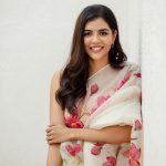 kalyani priyadarshan new photoshoot in white saree 003