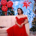 sanusha santhosh christmas photoshoot