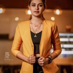 anusree latest photoshoot in yellow dress