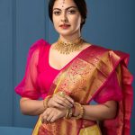 anusree in kanchipuram saree photos 001