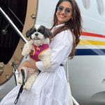 keerthy suresh latest photos with her pet 001