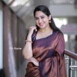 mia george in pattu saree 002