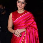 raashi khanna in pink saree look photos 008